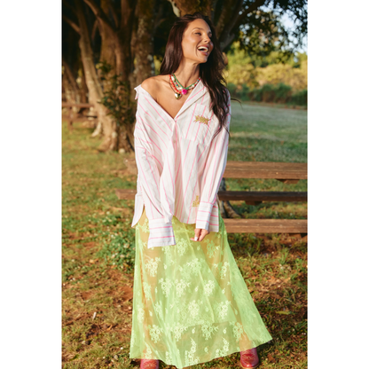 Sabbi The Don Julio Shirt You Are Enough - Pink Stripe