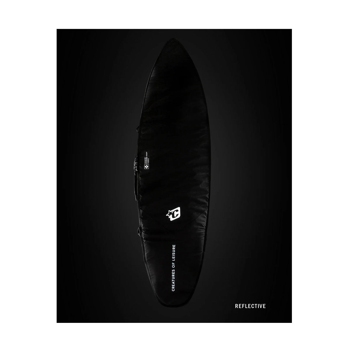Creatures Of Leisure Shortboard Double DT2.0 Cover - Black