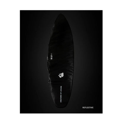 Creatures Of Leisure Shortboard Double DT2.0 Cover - Black