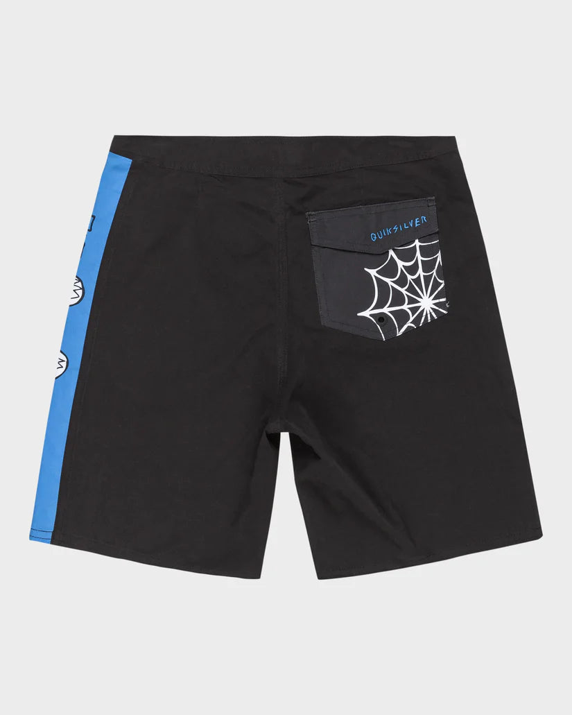 Quiksilver Beach Bones 8-16 Boys Boardshorts