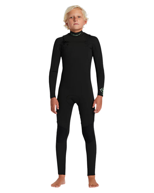 Quiksilver 3/2mm Everyday Sessions Chest Zip Boys Steamer