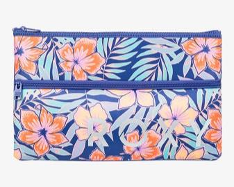 Roxy White Shoulder Pencil Case