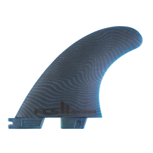 FCS II Performer Neo Glass Eco Thruster Tri Fins - Pacific Blue - Overboard Surf
