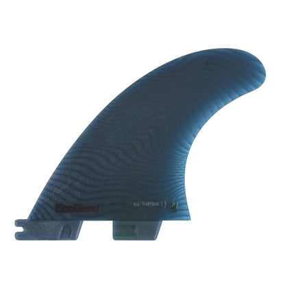 FCS II Performer Neo Glass Eco Thruster Tri Fins - Pacific Blue - Overboard Surf