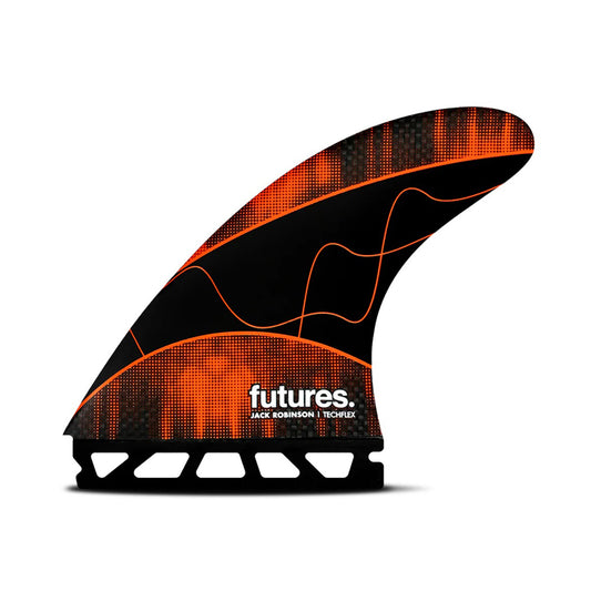 Future Fins Jack Robinson Signature Techflex Large - Orange