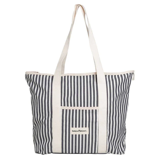 Business & Pleasure the Beach Bag - Laurens Navy Stripe