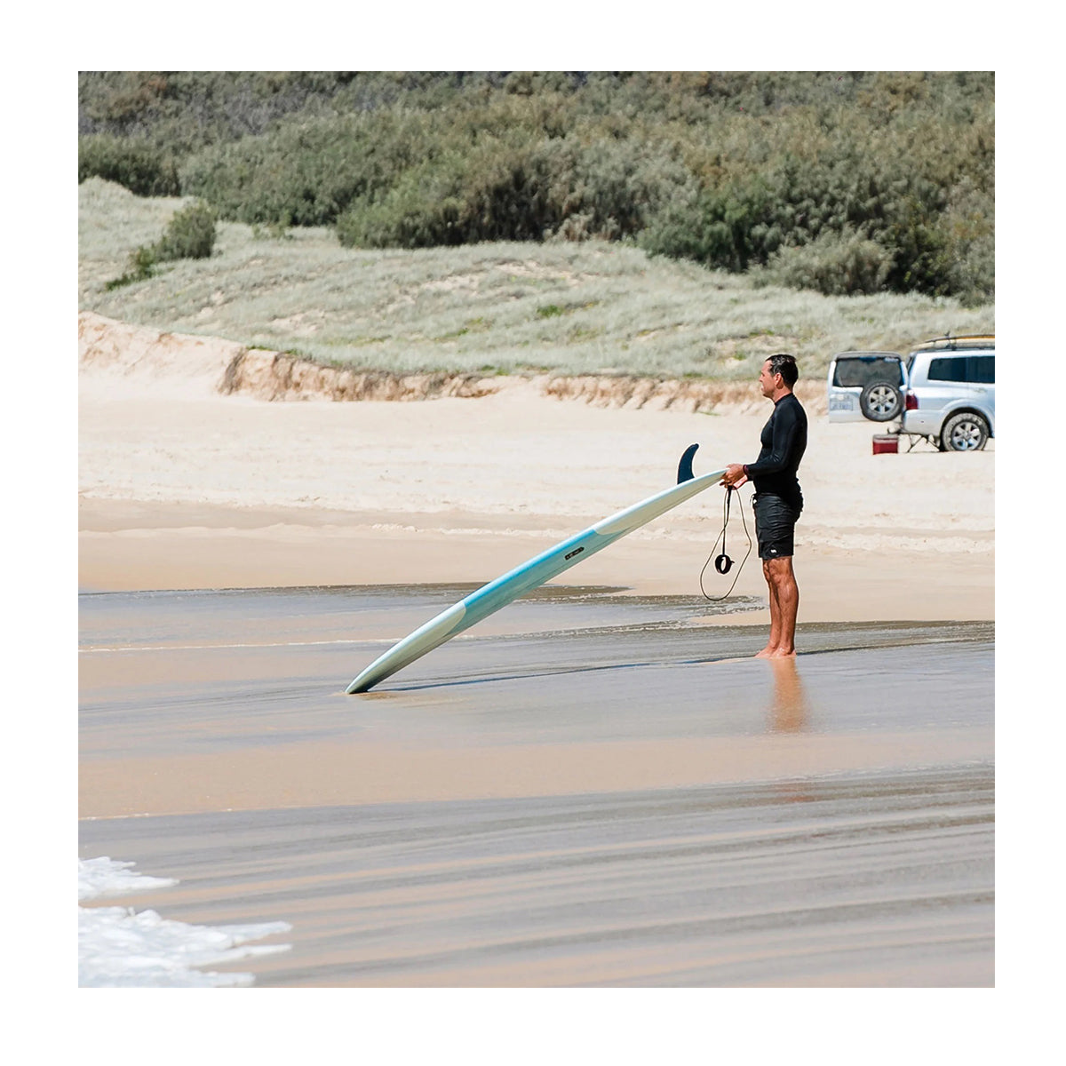 Ocean & Earth Premium One XT 9ft Longboard Legrope - Black/Blue